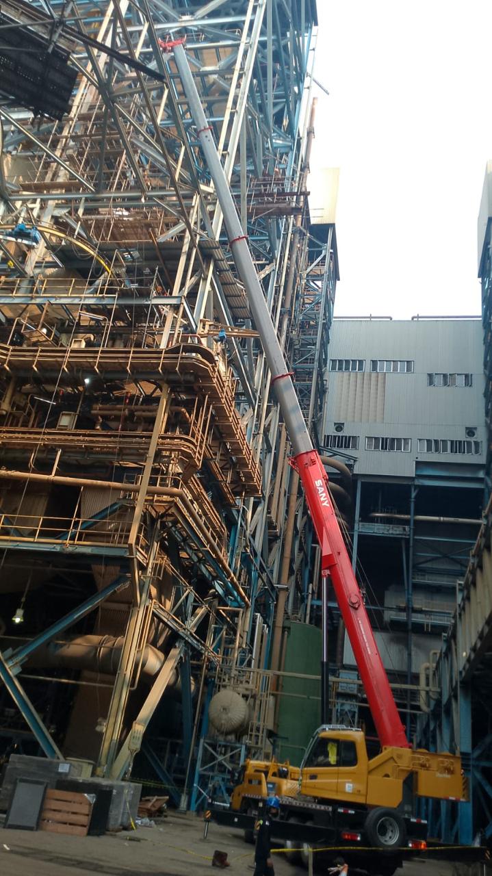 telescopic crane